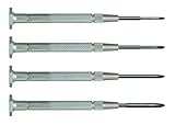 Moody Tools 58-0219 Chromium Vanadium Steel JIS-type Screwdriver Set, 4-Piece by Moody Tools