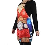 FUT(エフュ ト) メンズ図案豊富な全8スタイル男女共用新婚さん/冠婚葬祭/料理/調理/美容師/理容師/保育士おしゃれ作業着エプロン57cm*73cm