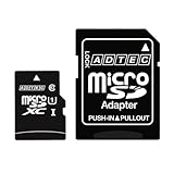 アドテック microSDXCカード 64GB UHS1 SD変換Adapter付 AD-MRXAM64G/U1