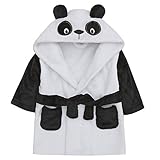 子供/幼児ソフトFleece Dressing Gown with Animalフード~ 6 – 24ヶ月 カラー: ホワイト