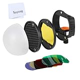 TUYUNG TRIOPO MagDomeカラーフィルターリフレクターハニカムディフューザーボ...