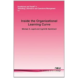 Inside the Organizational Learning Curve: Understanding the Organizational Learning Process (Foundations and Trends(r) in Technology, Information, and