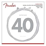 Fender エレキベース弦 7250 Bass Strings, Nickel Plated Steel, Long Scale, 7250L .040-.100 ライト