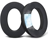 SOULWIT 冷却ジェル イヤーパッド for Sennheiser HD599/HD598/SE/CS/SR/HD595/HD569/HD560S/Game Zero/G4ME Zero, PC37X/PC38X/PC350/PXC350/PXE350/PC360/HD380/HD380-Pro 用 パッド 冷感 交換 イヤークッション ブラック