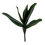 SONONIA 2本 　お買い得　造花 　葉 緑葉　 人工植物 　ホーム 結婚式 オフィス飾り　テーブル配置　 DIY 　グリーン
