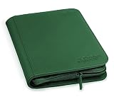 4 Pocket Zipfolio Xenoskin Deck Case, Green [並行輸入品]