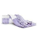 CoCaLo Mix & Match Patchwork Fur Blanket, Lavender by Cocalo [並行輸入品]