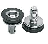 bluesunshine六角頭クランクアームボルト8 mm x 15 mm、2パック