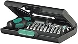 Wera KK 90 SAE Kraftform Ratchet and Bit Set with Rapidaptor One-Hand Technology, 22-Piece [並行輸入品]