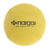 内外ゴム(NAIGAI) ソフトボール3号 イエロー 2球セット