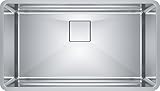 Franke ptx110 – 31 PECERA 31 " x 17 " x 9 " Deep 18ゲージシングルボウルキッチンシンク,ステンレススチール
