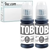 エプソン用互換 インクボトル Inc.com製 TOB (GY/グレー) ２本セット トビバコ インク 付/国内梱包再検品 ★対応プリンター： EW-M873T EW-M973A3T
