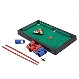 Guangqi Miniプールテーブルゲームテーブルトップアクセサリーボードゲームビリヤードセット