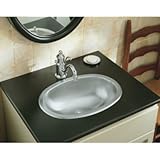 スターリング1186 – 0楕円形洗面所シンク