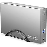 HDDケース 3.5インチ RSHTECH USB3.0 ドライブケース アルミ製 外付けハードディスク SATA接続 最大16TBをサポートUASP 自動スリープ機能付き （RSH-339）