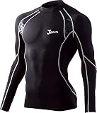 インナーシャツ 長袖アンダーシャツ 春夏秋 ジャウィン Jawin jd-52004 ブラック Ｍ