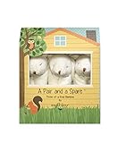 Angel Dear a Pair and a Spare 3 Pcs Blankets Gift Box, White Bunny by Angel Dear