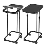 PRTONE ゴミ袋ホルダー キャスター付き 縦開き ゴミ箱 分別 2個セット 高さ調整可 20L～90L袋対応 骨組みタイプ 袋 かけるだけ ゴミ箱 45L ふた付き おしゃれ スリム 2分別ゴミ箱 ニオイ漏れ対策 ダストボックス ゴミ袋 スタンド ポリ袋ホルダー キッチン 台所 リビング 洗面所 トイレ オフィス ゴミ袋ストッカー ブラック