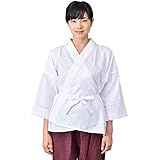 [五彩堂] 襦袢 半襦袢 半衿付 女性 レディース 婦人 和装 肌着 レース 綿 ポリエステル 身八つ口 衣紋抜き 白