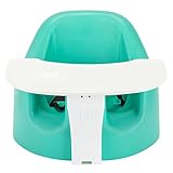 メガシート Mega Seat ベビーチェア トレイセット ベルト付き 大きめ 背もたれ（高め） ローチェア ベビーソファー ティール Teal ゆったり 出産祝い 赤ちゃん [並行輸入品]
