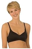 La Leche League International Womens '軽いパッド入りSoftcup輪郭ブラ US サイズ: M カラー: ブラック