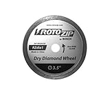 RotoZip RZDIA1 Dry Diamond Zip Wheel [並行輸入品]