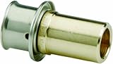 Viega 87535 PureFlowブロンズPex押し銅継手アダプタwithオス、3 / 4インチ1 / 2インチ押しX銅、5 - Pack