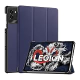 対応 Lenovo Legion Tab (8.8", 3)/Y700 Gen3 専用 ケース 8.8インチ スタンド 全面保護 角度調整 キズ防止 軽量 タブレット 上質PUレザー カバー タブレット用アクセサリー Sediven スマートカバー （ブルー）