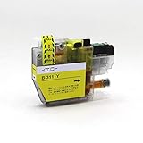 LC3111Y互換インク ブラザー用 DCP-J973N DCP-J572N MFC-J893N DCP-J978N DCP-J577N MFC-J898N 対応 (イエロー)