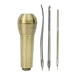 千枚通し　ステッチ　レザークラフト　修復　縫製　オーニング　キャンバ　ステント突き錐　 穴付　４本組み