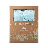 Angel Dear Cuddle Twins Blankie, Blue Whale by Angel Dear