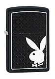 Zippo(ジッポ) オイルライター NO.218 PLAYBOY EMBLEM 29578 ブラック 8.5×6×2.3cm