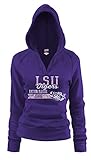 NCAA LSU TigersジュニアラグビーDeepカレッジロゴフリースパーカー L ホワイト