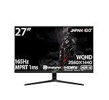 JAPANNEXT 27型WQHD搭載、165Hz対応ゲーミングモニター JN-27GT165WQHDR