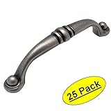 Cosmas ® 2322 WN風化ニッケルキャビネットハードウェアハンドルプル – 3 – 3 / 4 "インチ( 96 mm )穴中心 – 25パック