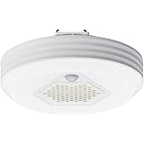 ドウシシャ オゾン発生器搭載 小型ライト 引掛モデル 人感センサー付き 60W 昼白色 ルミナスLED