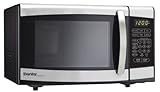 Danby Designer 0.7 cu.ft. Countertop Microwave Black/Stainless Steel [並行輸入品]