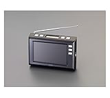 エスコ ラジオ 3バンド ワンセグTV付 78-1130-53/EA763BB-66