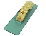 MARSHALLTOWN The Premier Line 142LRW 12-Inch by 3-1/8-Inch Magnesium Float with Large Round Wood Han