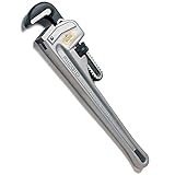 High Quality 47057 Model 812 Aluminum Straight Pipe Wrench, 12-inch Plumbing Wrench