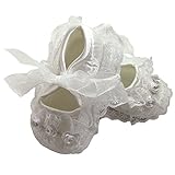 【GLASS FROG】ベビールームシューズ ベビーソックス 新生児 赤ちゃん レース 花柄 可愛い ちっちゃい ホワイト