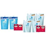 【セット買い】【Amazon.co.jp限定】 【大容量】SEABREEZE(シーブリーズ) リンスインシャンプー つめかえ用1000ⅿL×2個+おまけ + 【まとめ買い】SEABREEZE(シーブリーズ) ボディシャンプー クール&デオドラント(医薬部外品)つめかえ用 400mL×4個+おまけ