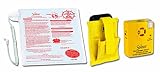 Secure Long Term Chair Exit Alarm Set for Fall Prevention / Management - 12"x12" Antimicrobial Senso
