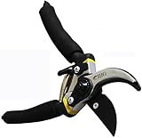 HIG Pruning Shears Extra Hardness Extra Sharp Tree Clippers Garden Hand Pruners - Cutting Easier Erg