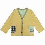 (ズ―ミック)ZOOMIC カーディガン ベビー 男の子 ポケット付 裏毛 トップス ベージュ 95