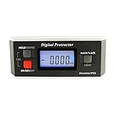 Perfk デジタル角度計レベル 防水 高精度　デジタル分度器 磁気レベル ボックス 傾斜計 高品質　