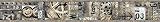 Chesapeake MAN01881B Milton Nuts and Bolts Wallpaper Border, Grey by Chesapeake