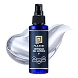 PLATINI スキンケアジェルローションV ビタミンC誘導体 レチノール CICA ヒト型セラミド オールインワン ジェルローション 化粧水 美容液 乳液 メンズスキンケア 【脂性肌 混合肌 敏感肌 メンズ肌】 シトラスホワイトティーの香り 日本製 100ml