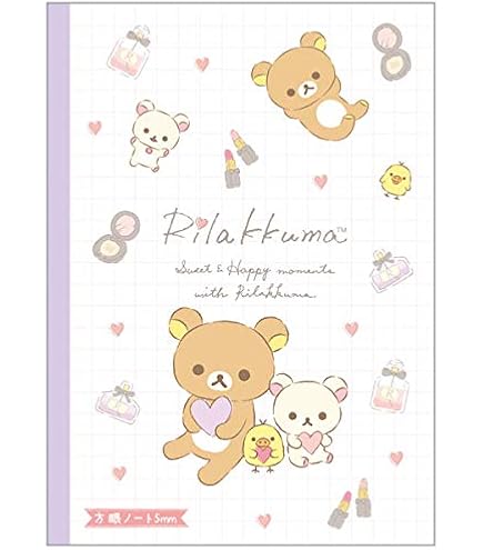 Amazon.co.jp: サンエックス リラックマ ノート A5 リングノート