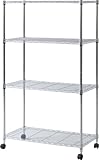 シェルフ    メタルマルチシェルフ４段９０　クロム　　ＭＳ?９４５１５４ＣＲ  91787